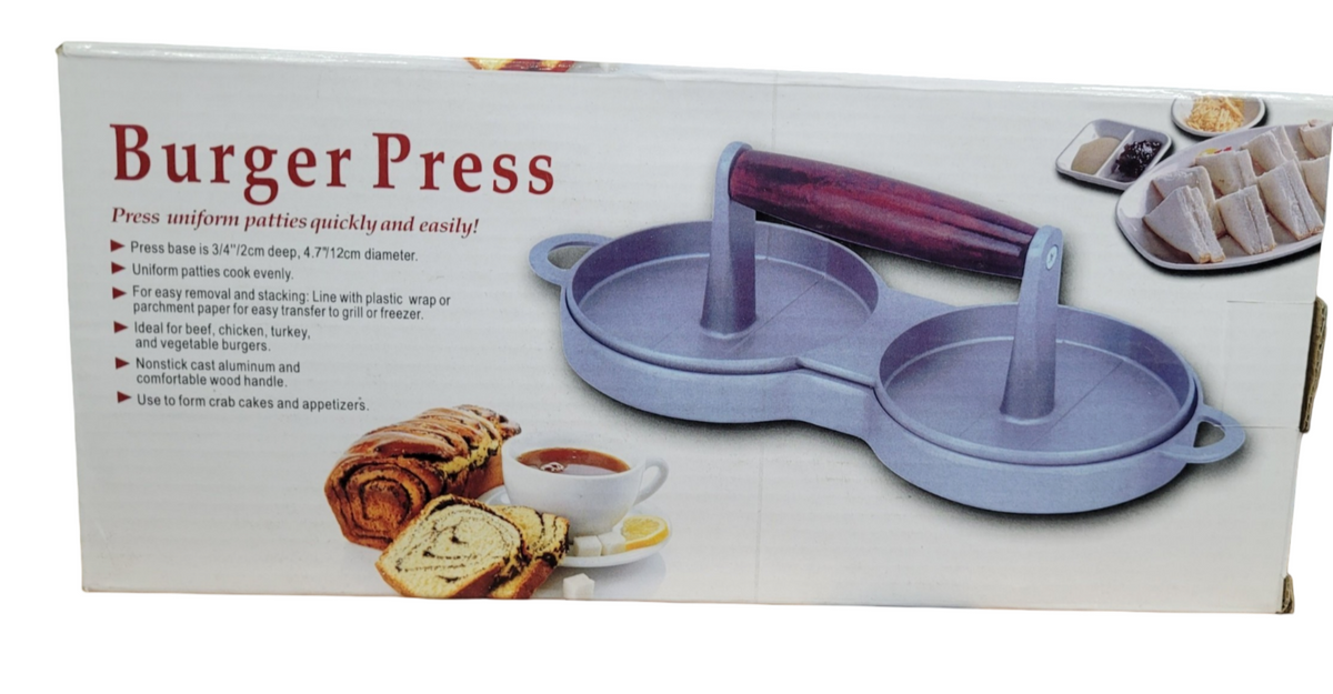 Burger press