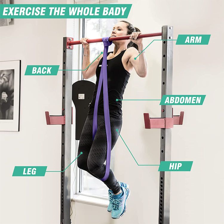 4Pieces Fitness Pull-Up Resistance Bands, Pilates Stretching Bands