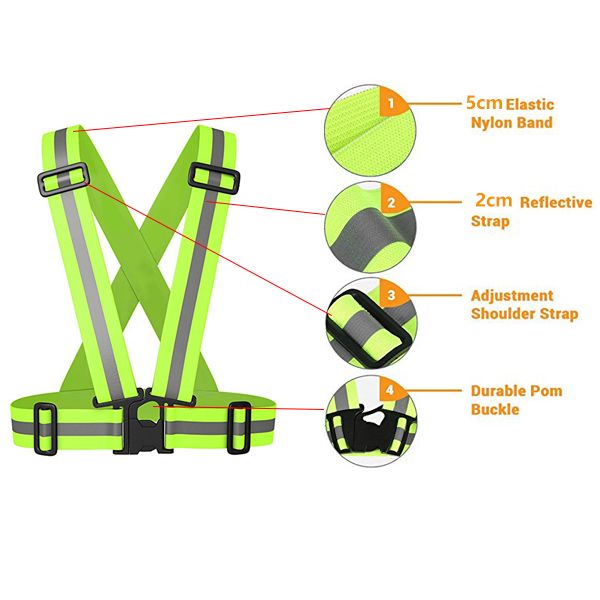 Runners Reflective safety vest