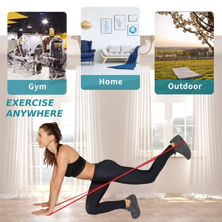 4Pieces Fitness Pull-Up Resistance Bands, Pilates Stretching Bands
