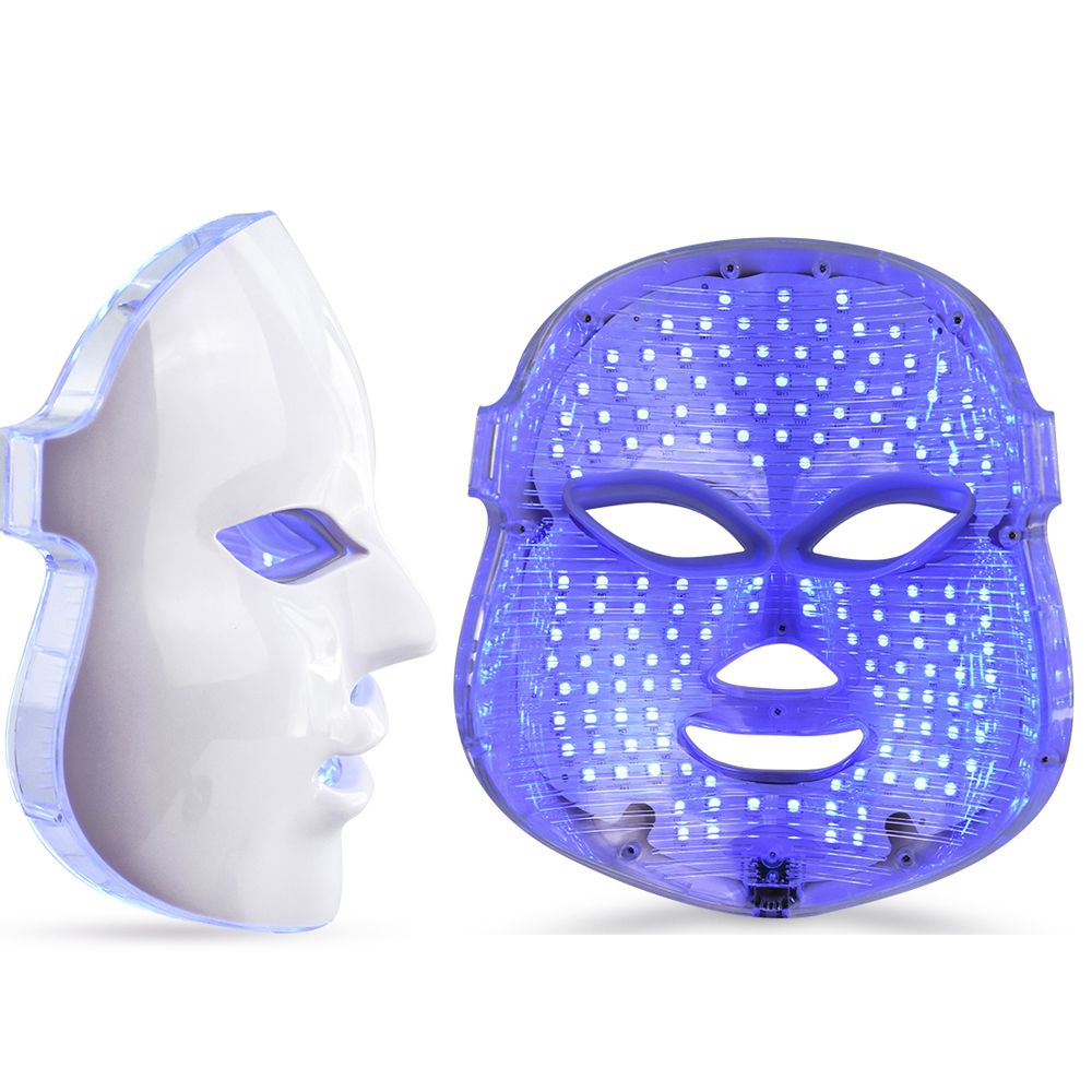 USB Rechargable Cordless 7 Colors LED Skin Care Facial Mask