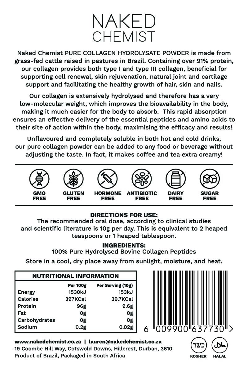 Pure collagen peptides 500g