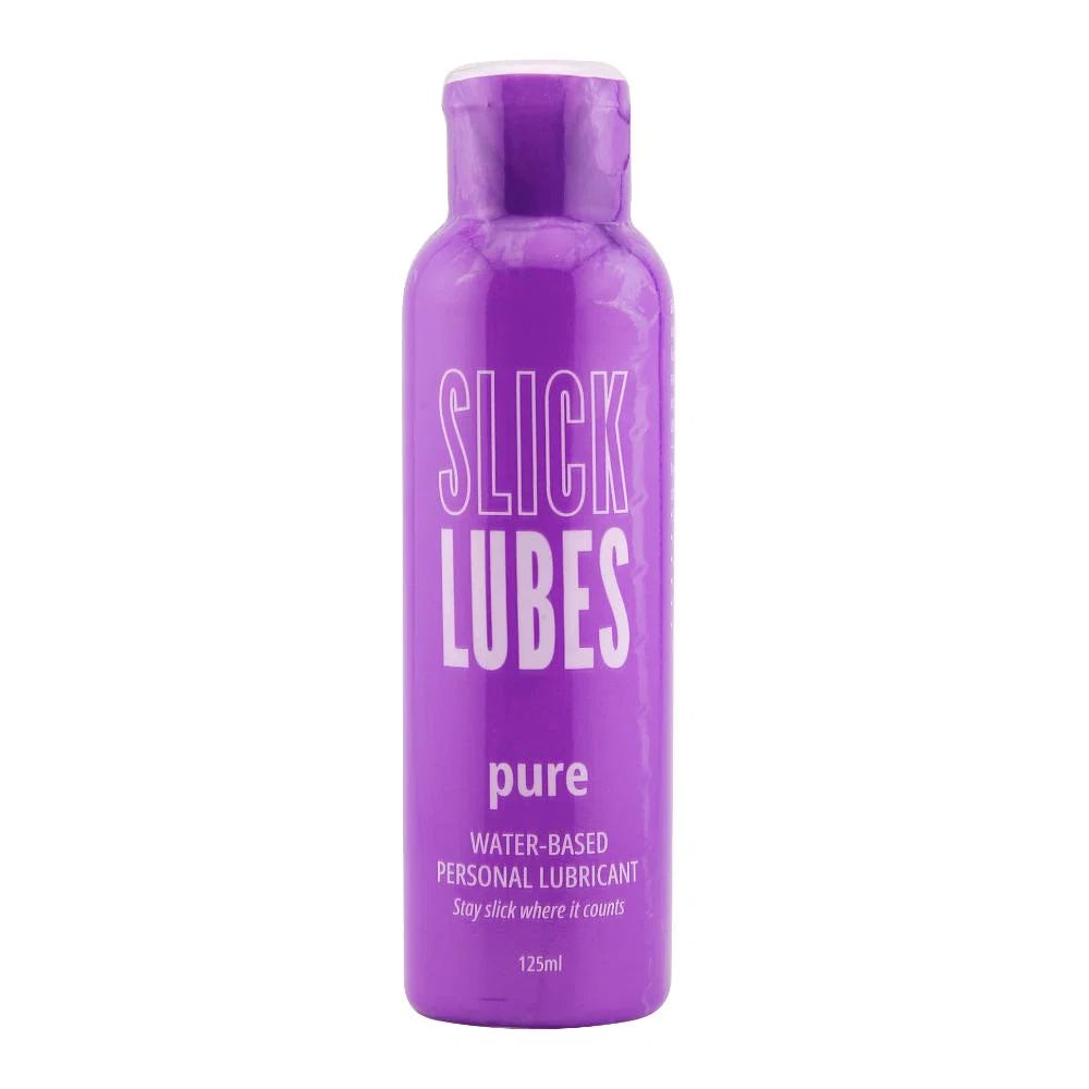 SLICK LUBES PURE PERSONAL WATER BASED LUBRICANT 125ML