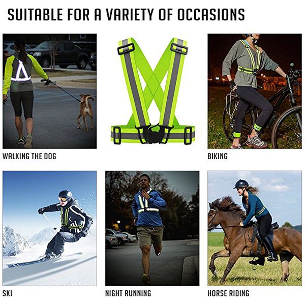 Runners Reflective safety vest