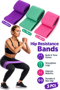 Hip resistance bands